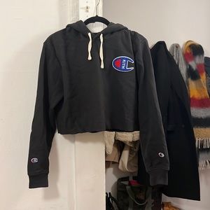 Champion x Kith Cropped Hoodie size Medium